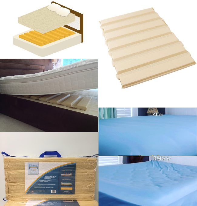 Mattress Helper Under Mattress Support - Fix Your Sagging Mattress Firmer Solution for Mattresses - Twin- Single Side Coverage (King)