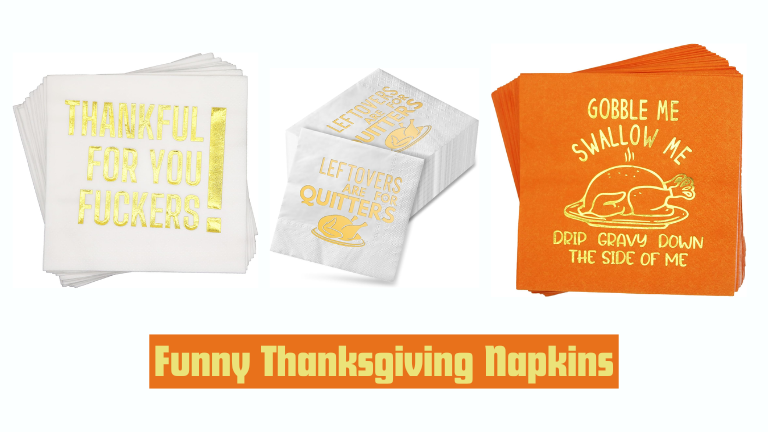 Funny Thanksgiving Napkins