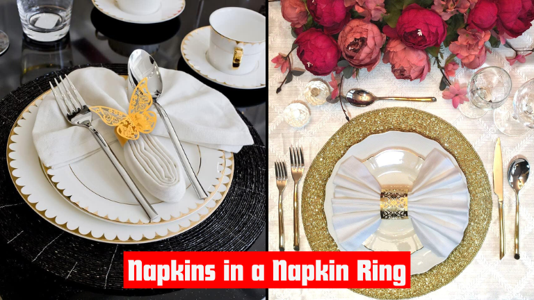 Napkins in a Napkin Ring