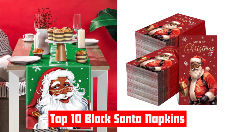 Top 10 Black Santa Napkins