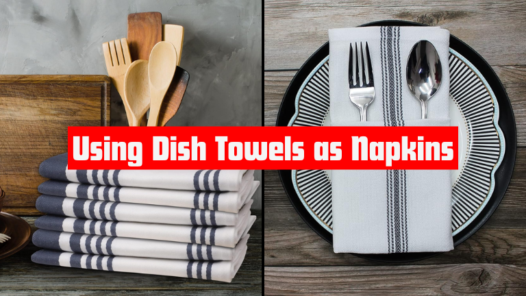 Using Dish Towels as Napkins: The Eco-Friendly Dining Solution