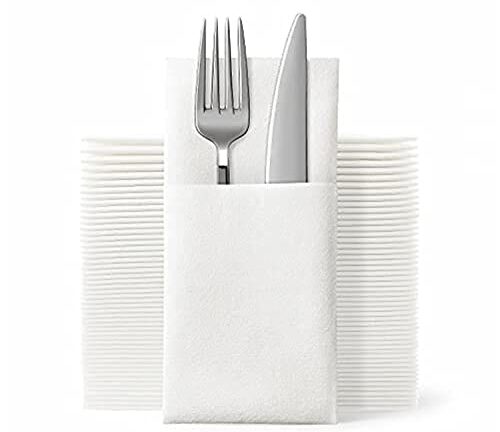 Folded Napkins Wedding